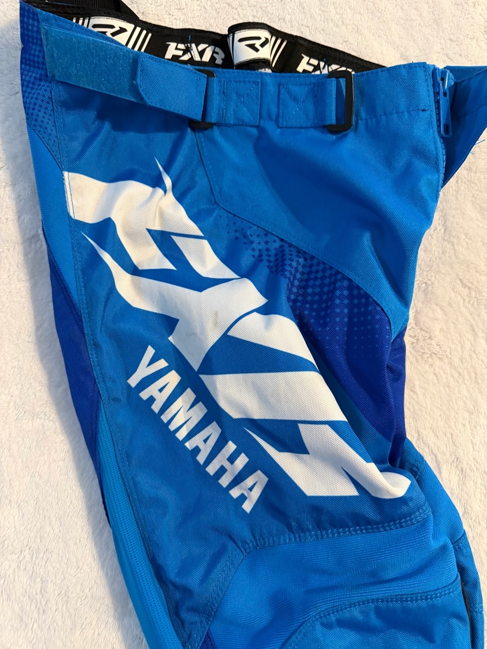 Yamaha Kids Blue MX Racing Pants (26) & top (10/12 yr) Blue GUC - Picture 9 of 12
